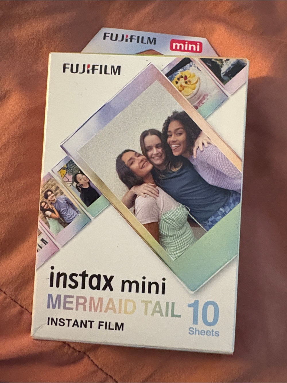 instax mini film mermaid tail